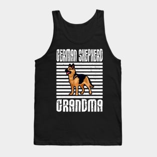 German Shepherd Grandma Proud Dogs Tank Top